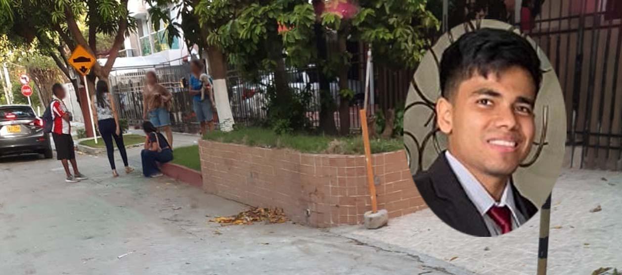 Rafael Hernán Lindo Vargas, joven asesinado.