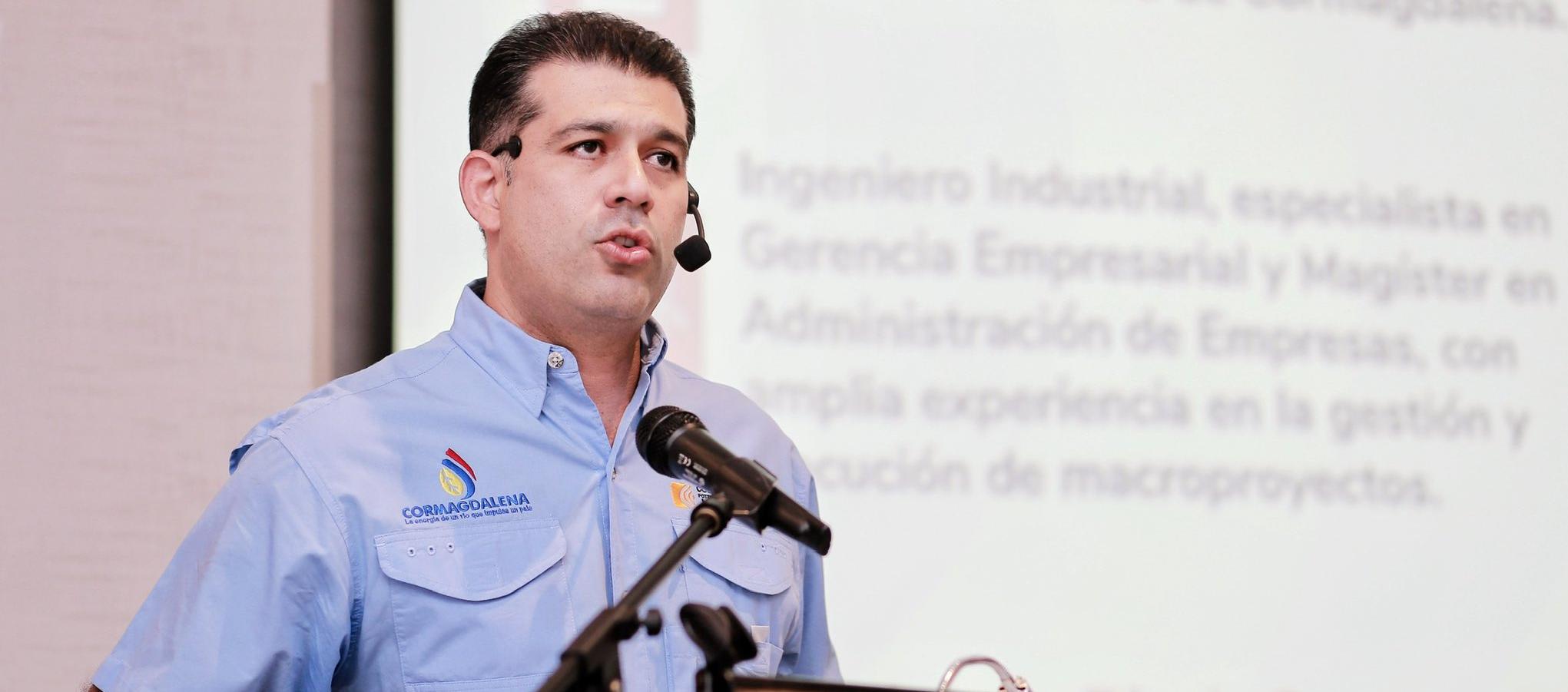 Álvaro Redondo, Director de Cormagdalena. 