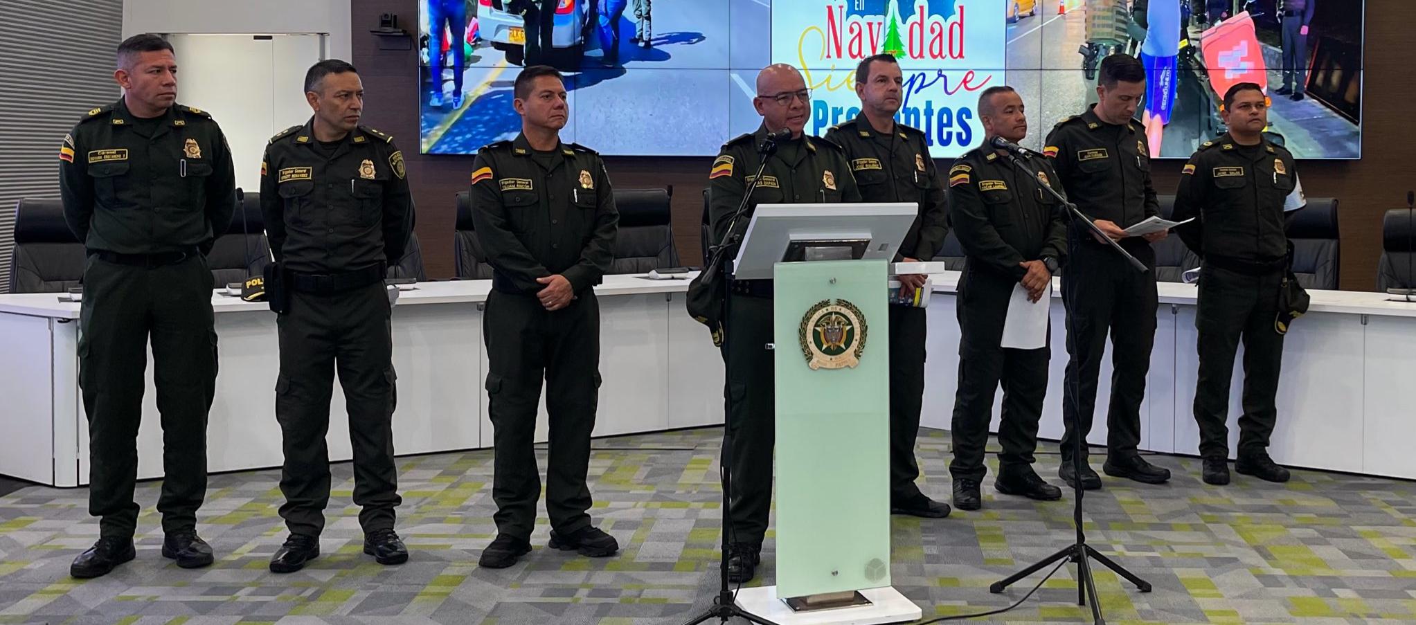 Rueda de prensa de la Policía con balance de Nochebuena