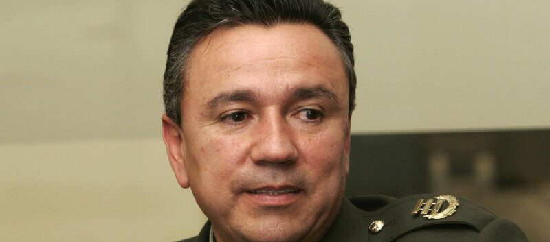General retirado de la Policía Mauricio Santoyo.