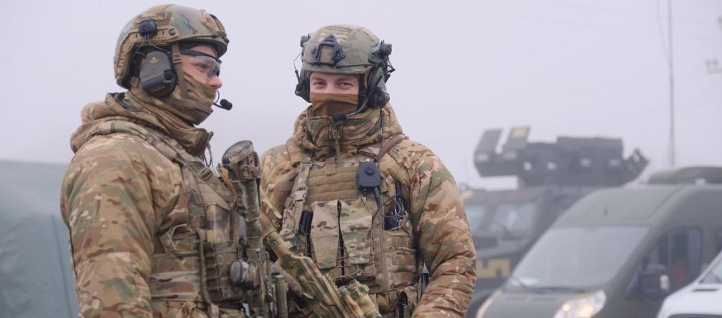 Soldados ucranianos.