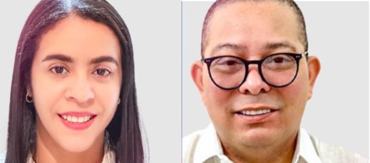 Stephanie Araújo y Juan Carlos Ospino.