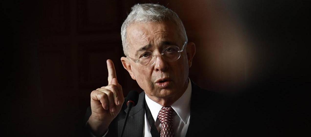 Álvaro Uribe, ex presidente de Colombia.