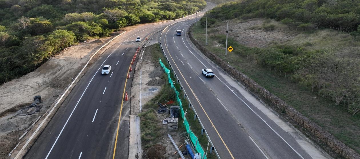 Imagen del tramo habilitado.