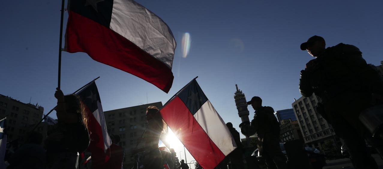 Imagen de las votaciones en Chile.