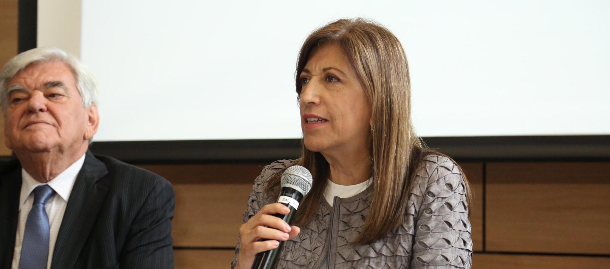 Martha Lucía Zamora, exdirectora de la Agencia Nacional de Defensa Judicial.