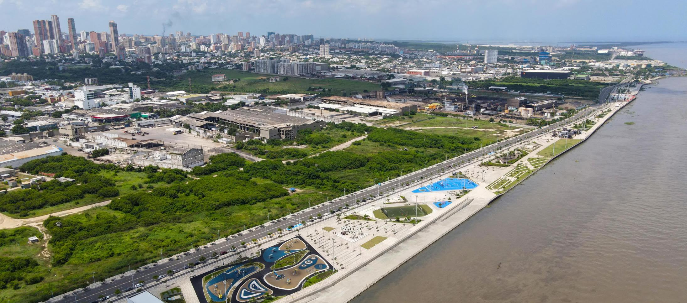 Panorámica de Barranquilla.