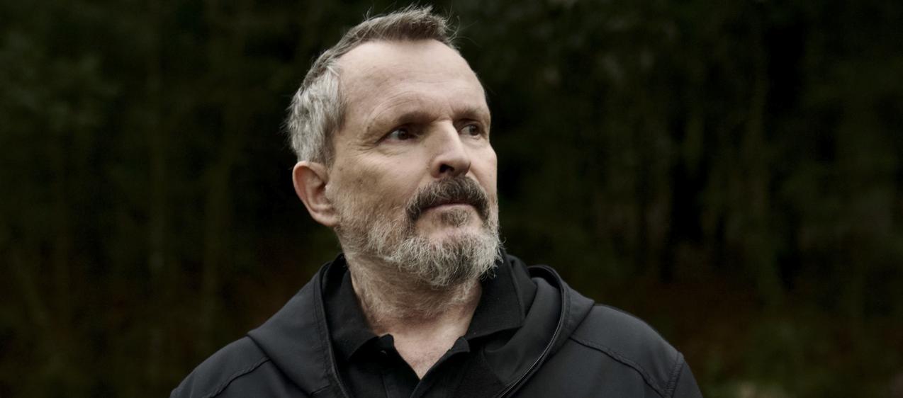 Miguel Bosé, cantante español. 