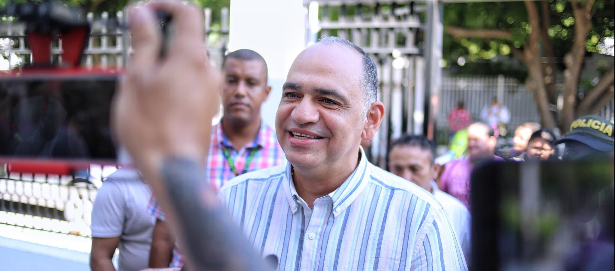 Carlos Pinedo, alcalde electo de Santa Marta