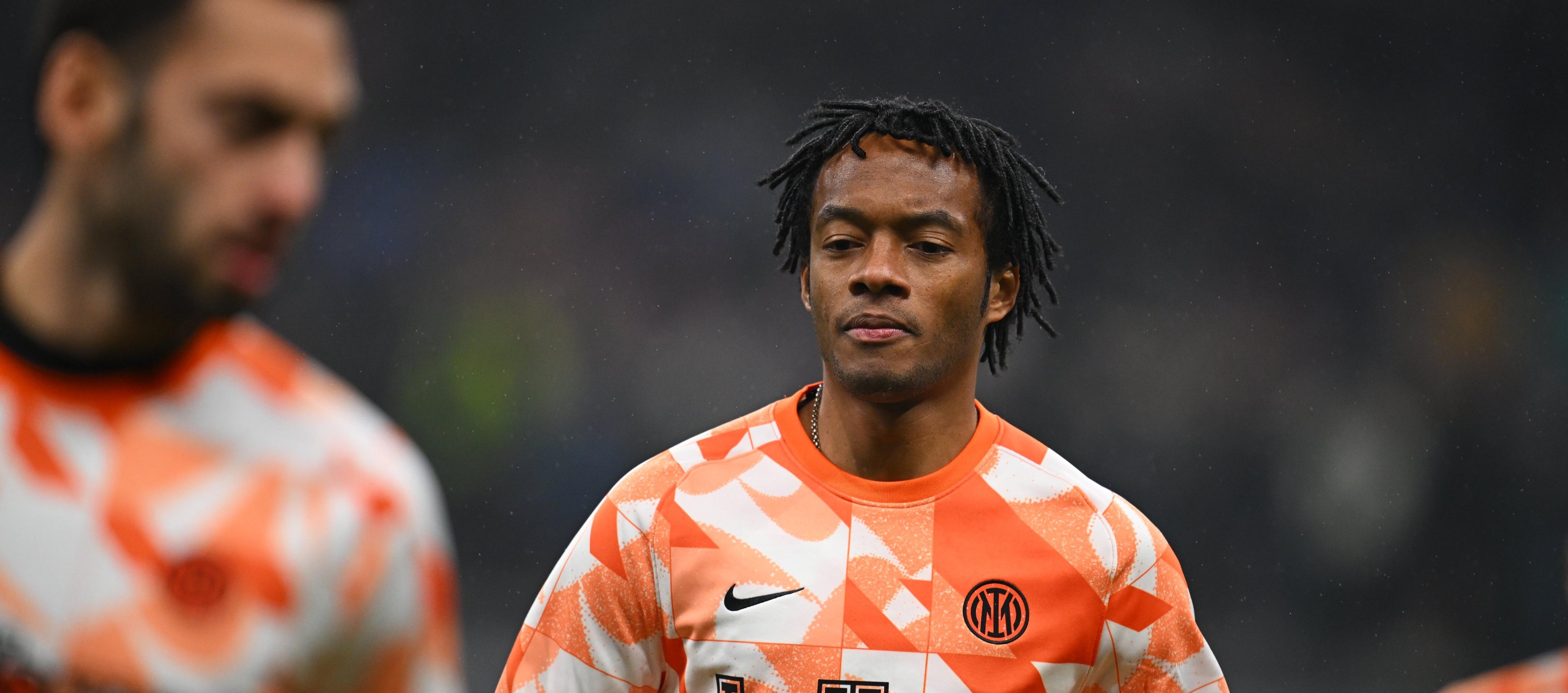 Juan Guillermo Cuadrado llegó al Inter procedente del Juventus. 