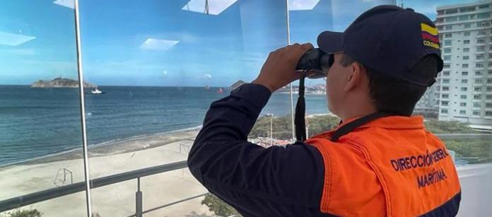 Personal de la Dimar está vigilando el cambio de las condiciones meteomarinas