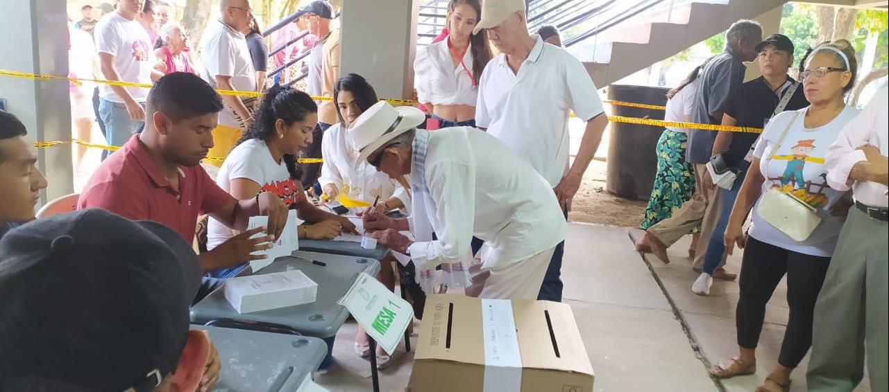 Las urnas en Gamarra, Cesar, fueron abiertas a las 8 a.m. 