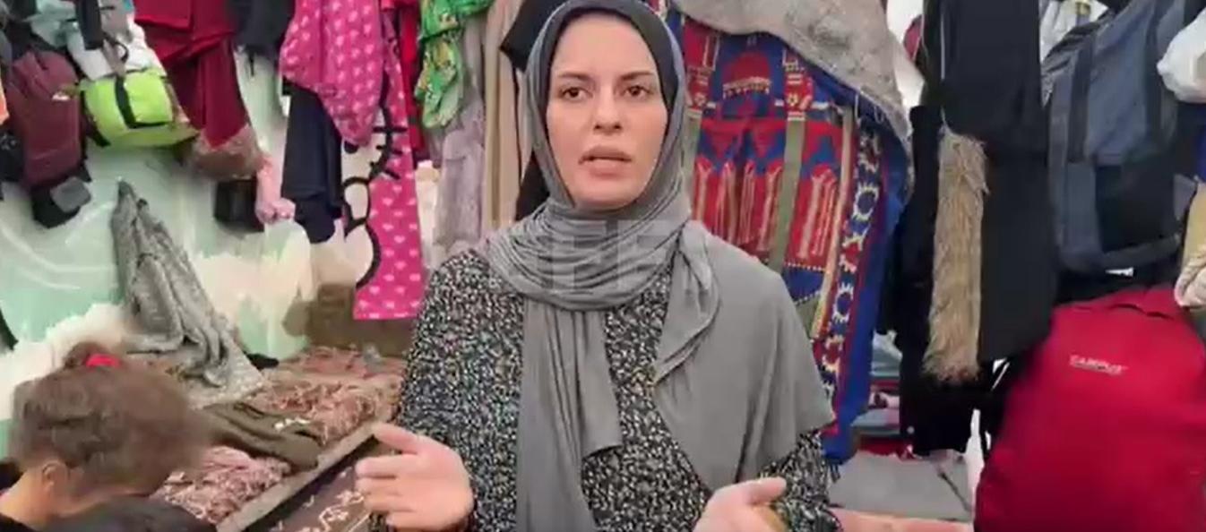 Fatma al Madani, una de las madres en Gaza 