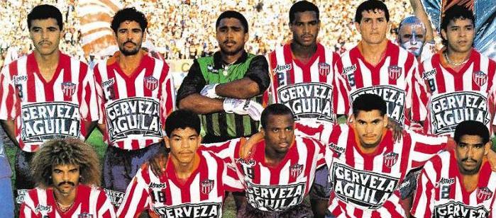 El Junior campeón de 1993, uno de los mejores equipos de la historia.