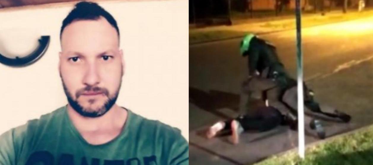 Javier Ordóñez y el momento del ataque de los expatrulleros.