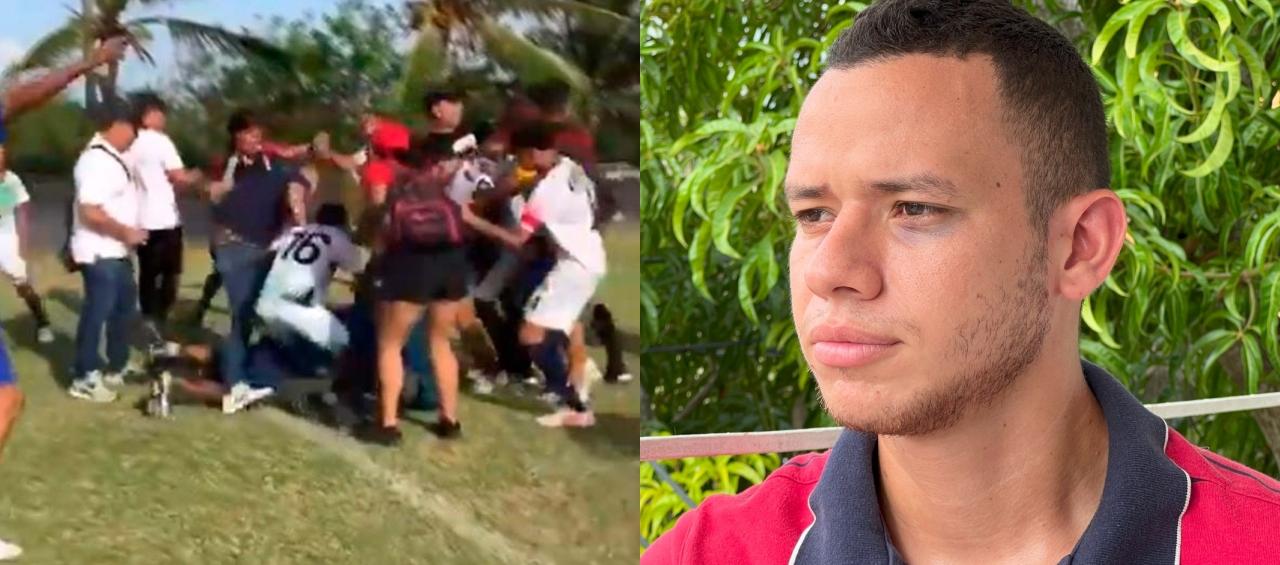 El árbitro afirmó que teme por lo que le pueda pasar.