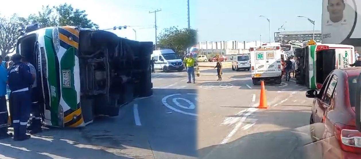 El accidente habría acontecido por una falla mecánica.