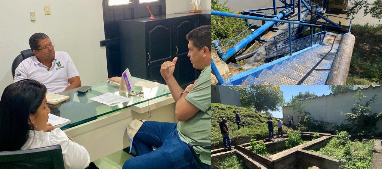 Reunión entre los alcaldes de los municipios. 