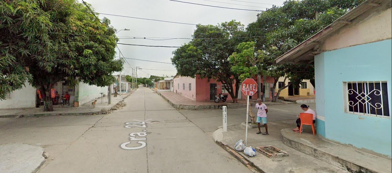 Lugar de los hechos.