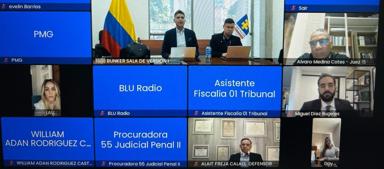 Audiencia de principio de oportunidad a Days Vásquez