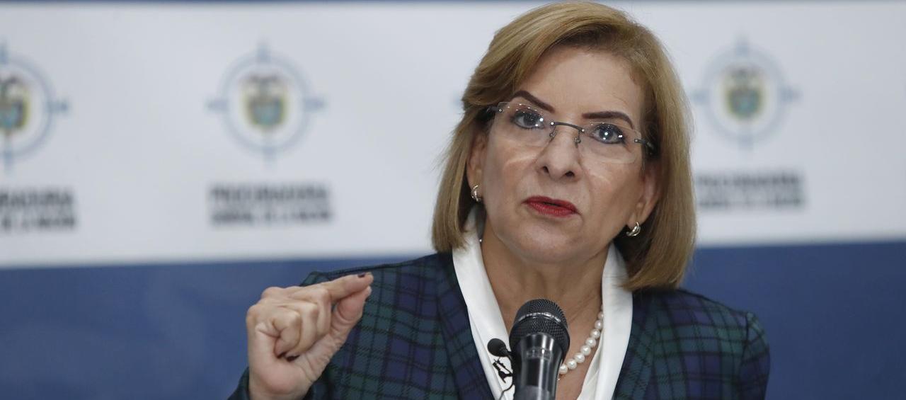 La Procuradora General de la Nación, Margarita Cabello.