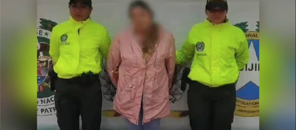 Fue capturada en Pamplona, Norte de Santander.