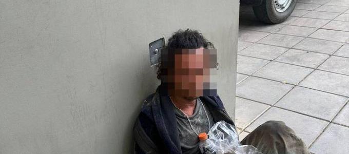 El hombre que le prendió fuego a una zona boscosa en Bucaramanga.