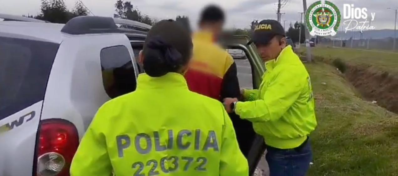 Capturados por la Policía. 