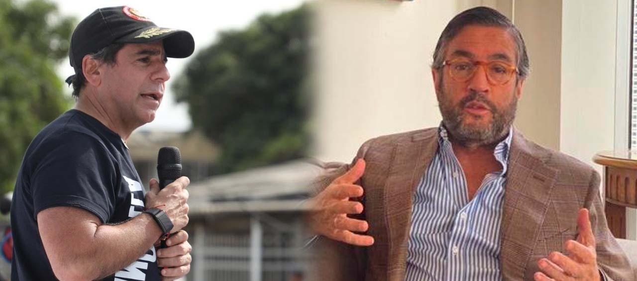 Alex Char y Luis Alberto Moreno.