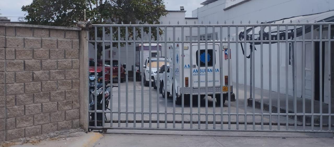 En la Clínica Adela de Char de Soledad se confirmó el deceso de Brayan David Piñeres Artera.