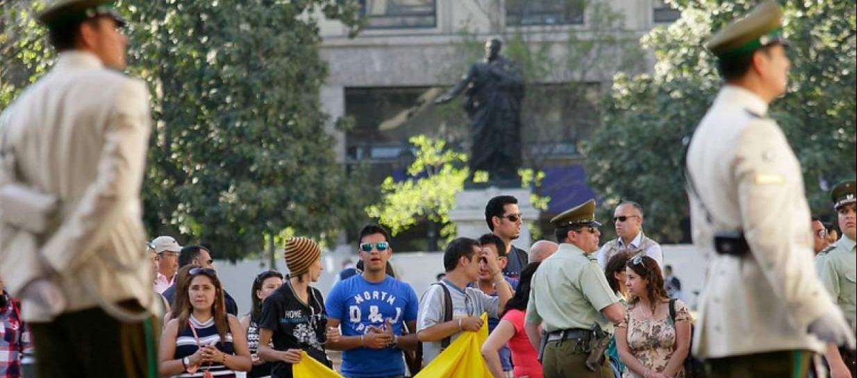 Imagen referencial de colombianos en España.