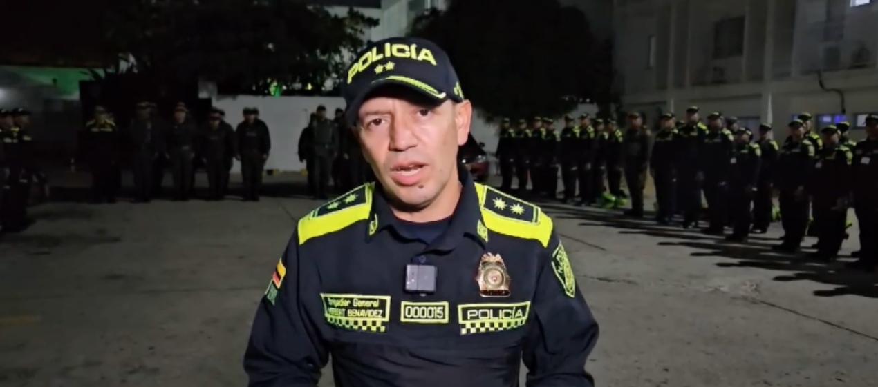 General Herbet Benavidez Valderrama. 