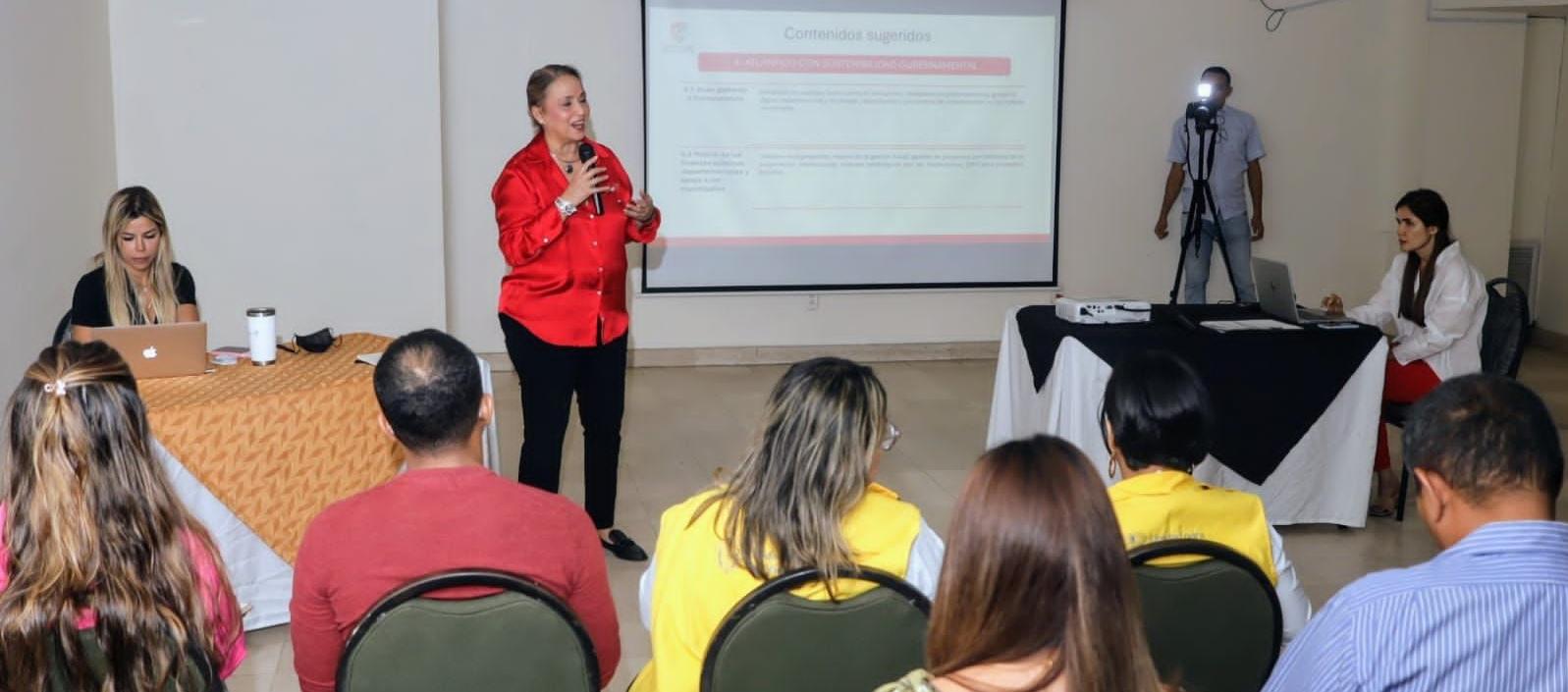 El Departamento Nacional de Planeación dictó el taller en el Atlántico.