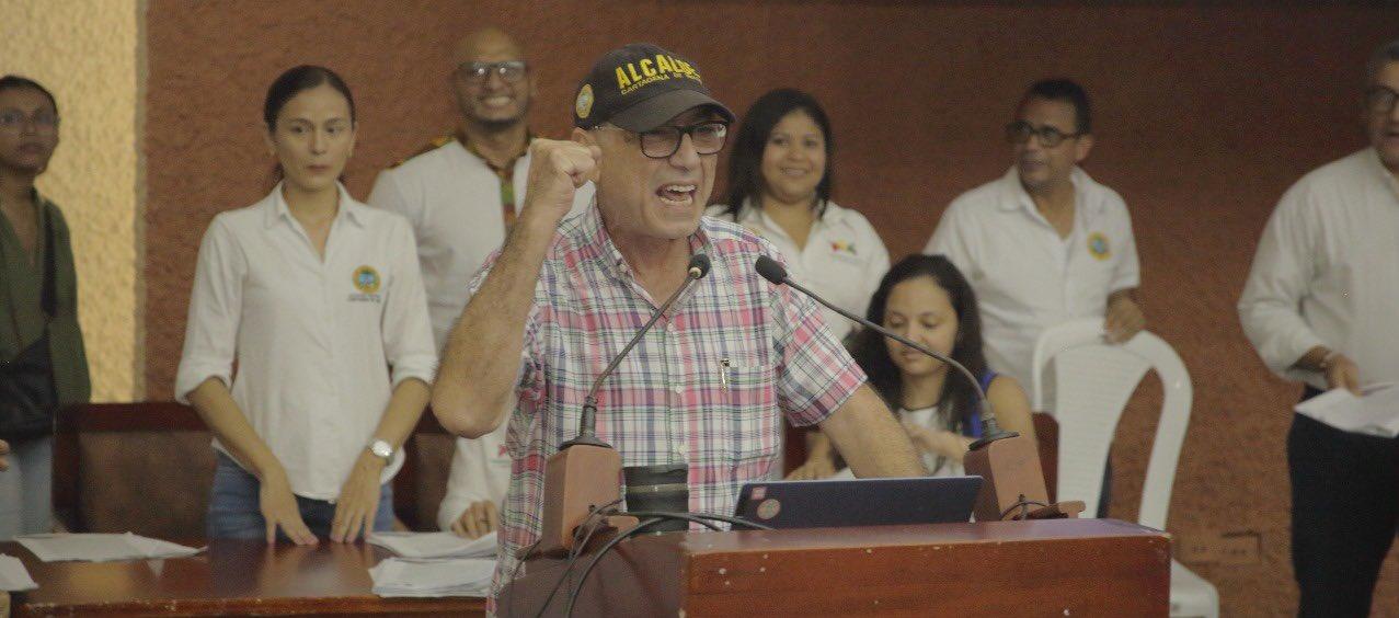 El exalcalde de Cartagena, William Dau.