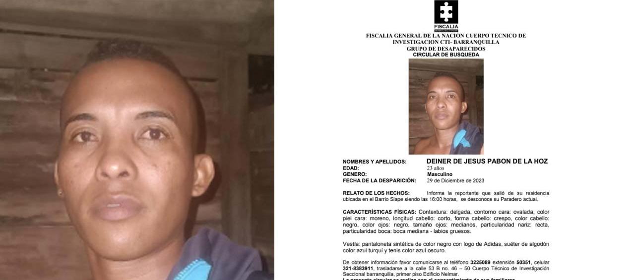 Deiner De Jesus Pabon De La Hoz.