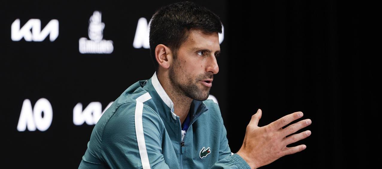 El serbio Novak Djokovic.