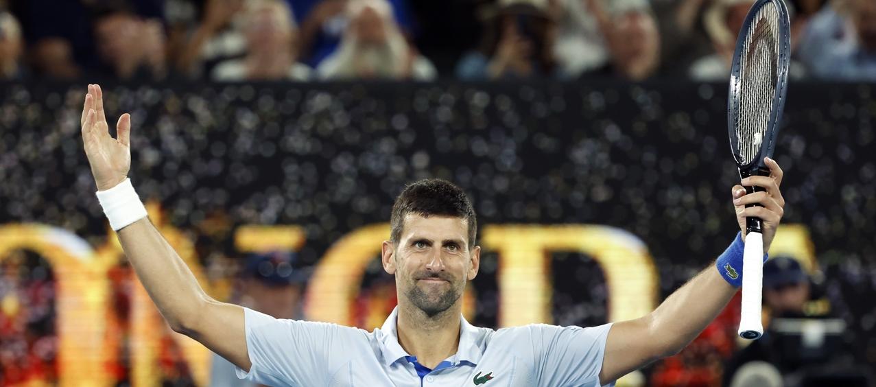 El serbio Novak Djokovic.