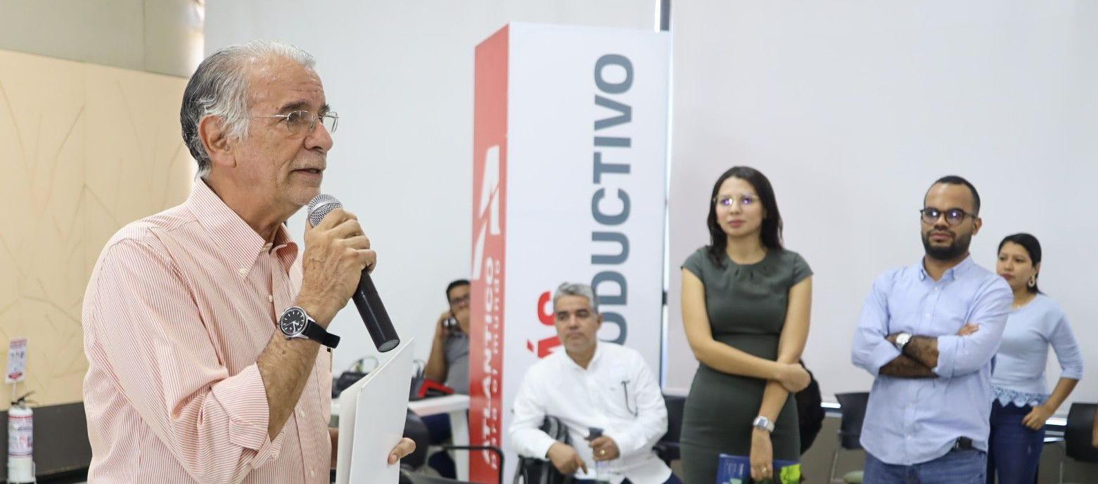 Eduardo Verano, gobernador del Atlántico.