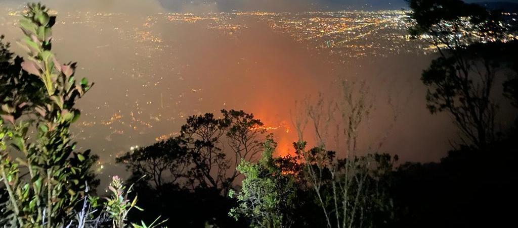 Emergencia en los cerros de Bogotá