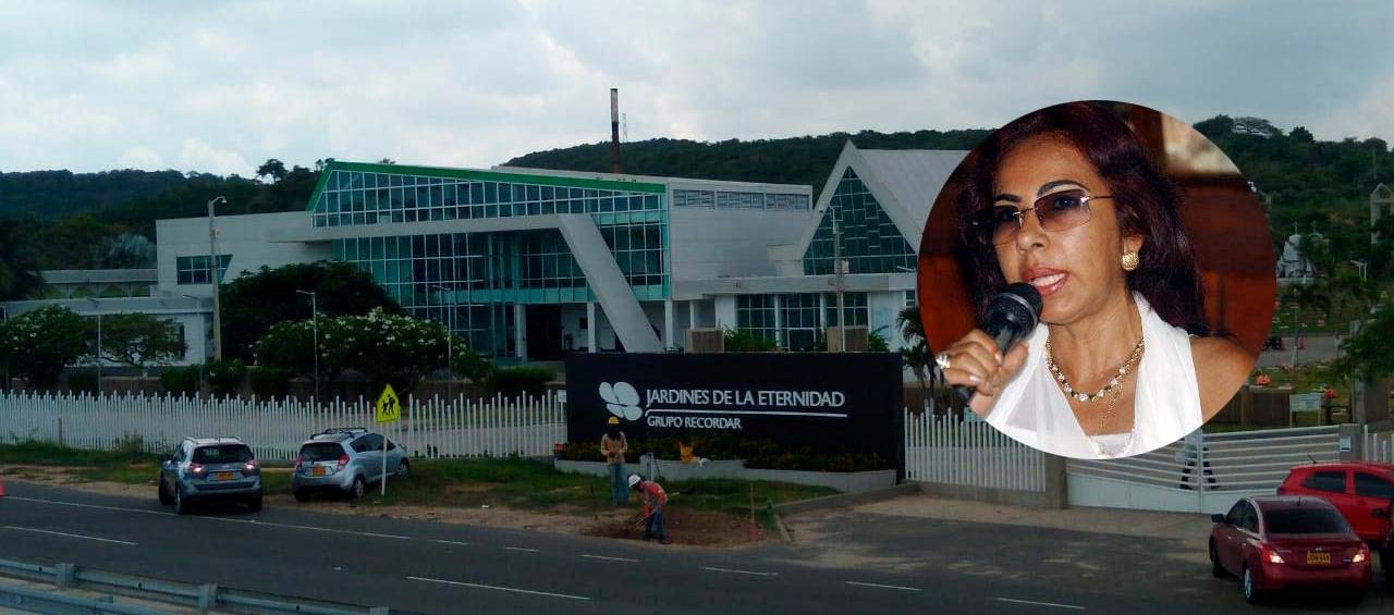 Enilce López será sepultada en Jardines de la Eternidad.