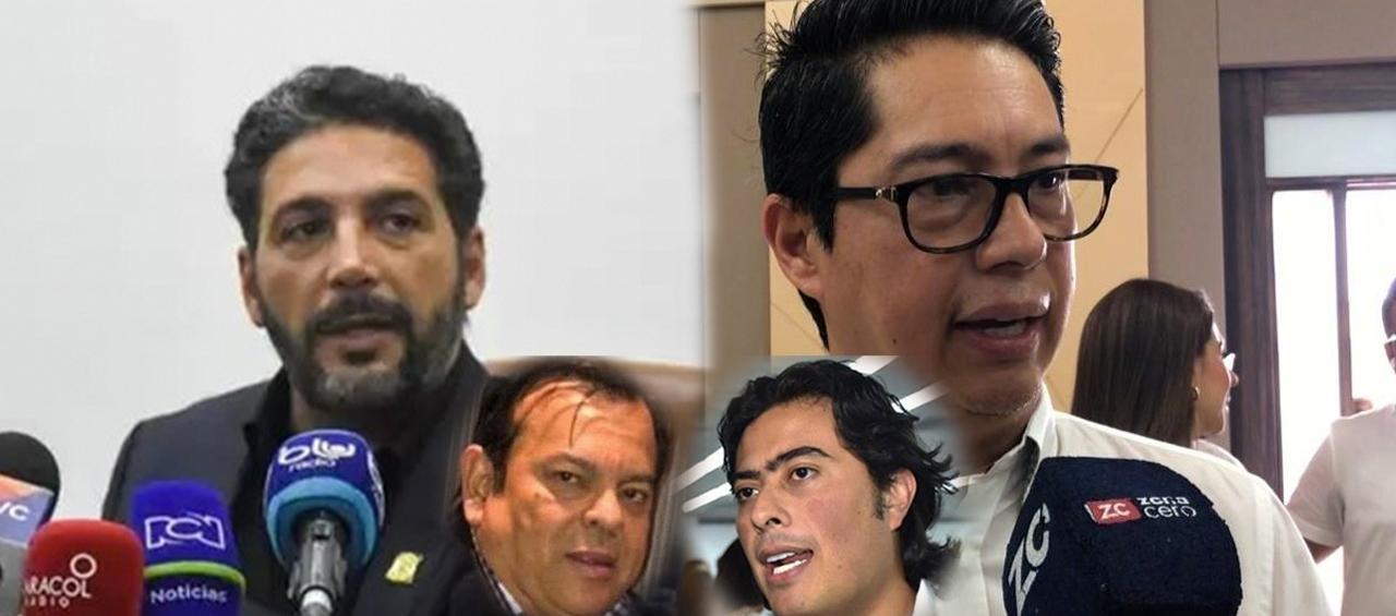 Agmeth Escaf y Pedro Flórez.