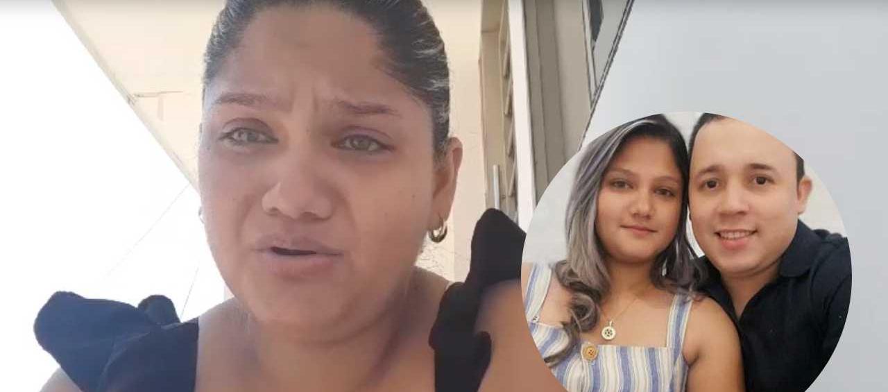 María Fernanda Pinto, esposa del fallecido Manuel Peña.