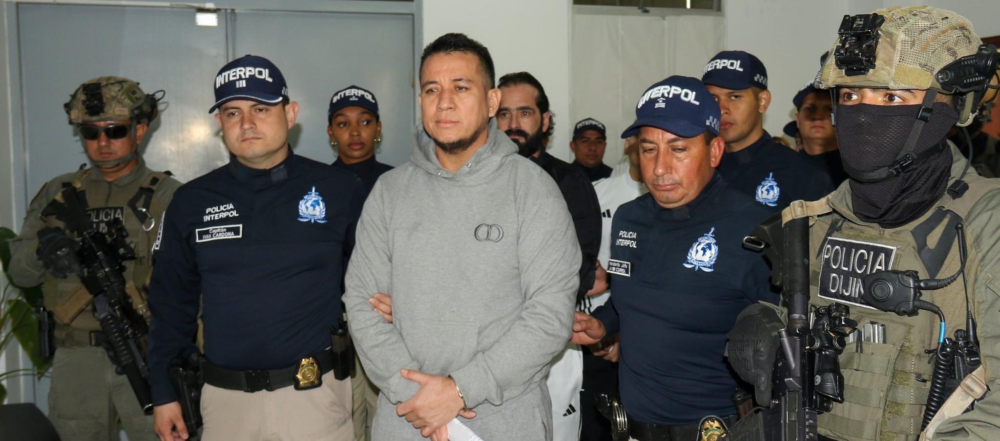 Wilder Emilio Sánchez, alias 'Gato Farfán'.