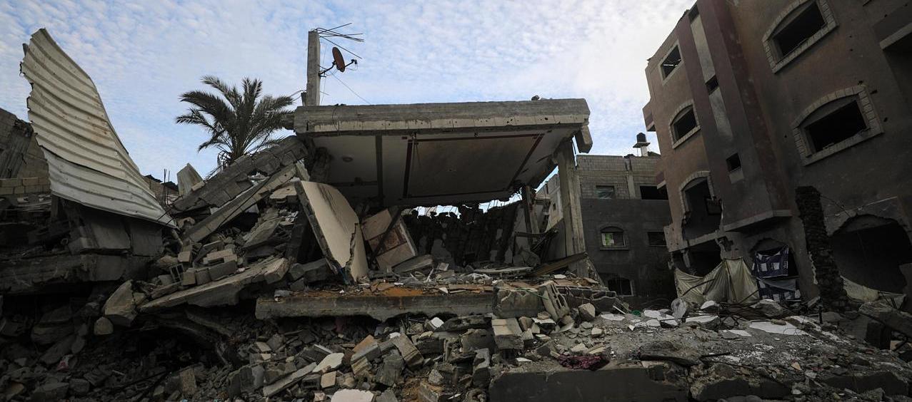 Imagen de la Franja de Gaza.