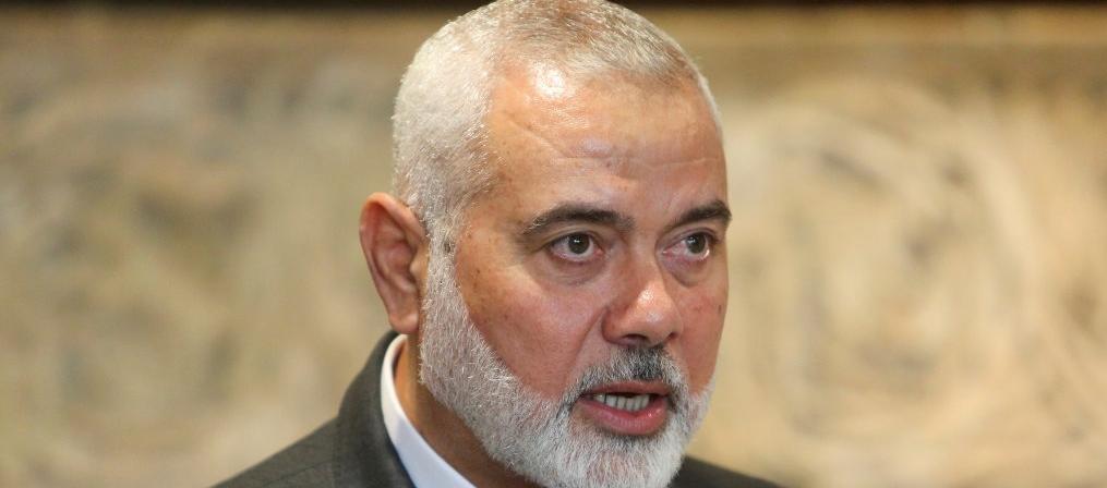 El jefe del buró político de Hamás, Ismail Haniyeh.