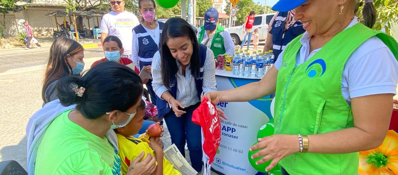 Primera jornada de vacunación en Barranquilla
