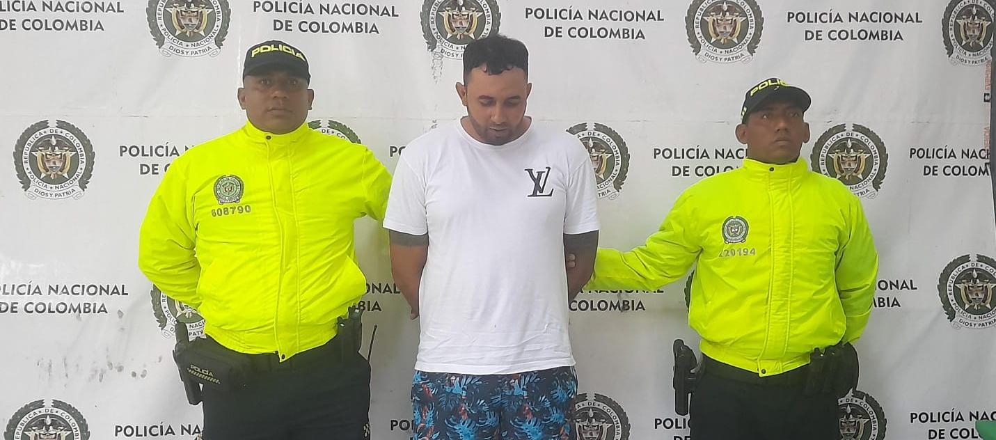 José David Bueno Navarro, capturado.