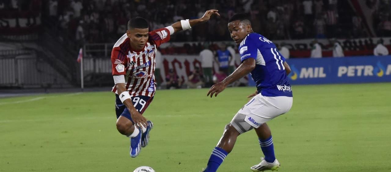 José Enamorado, extremo de Junior.