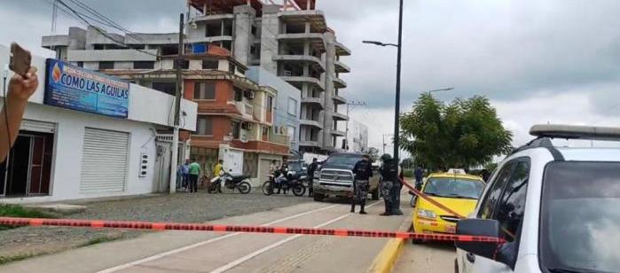 Lugar donde fue asesinado Favián Aguilar
