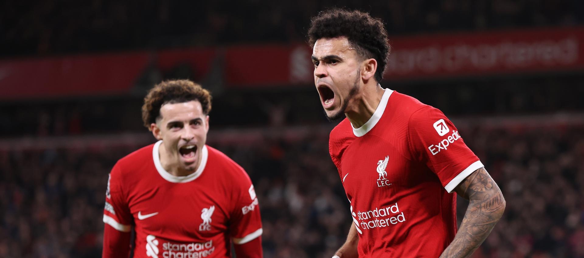 Luis Díaz, delantero de Liverpool.